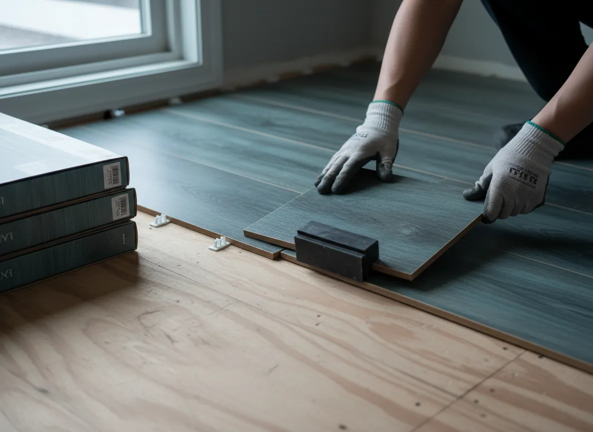 Luxury Vinyl Plank Installation company in New London, IA